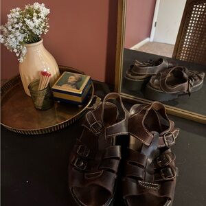 Y2K Sonoma Fisherman Sandals